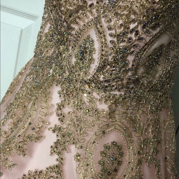 A Corset Prom dress. WORN ONCE - Picture 4 of 4